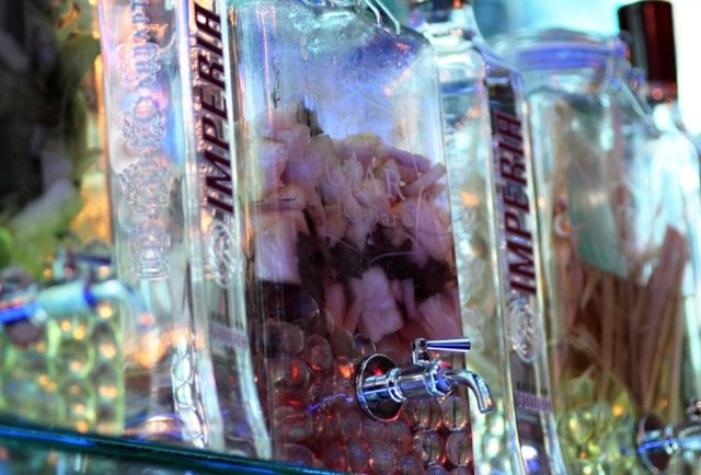 From Russia, with ice. And sushi. And hella vodka.