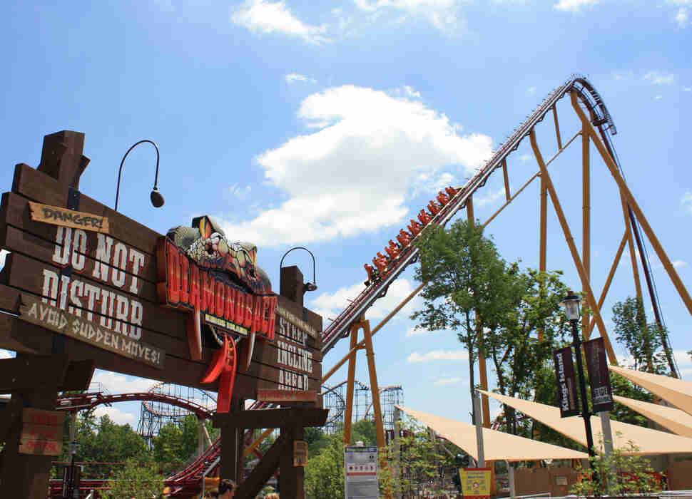 diamondback rollercoaster