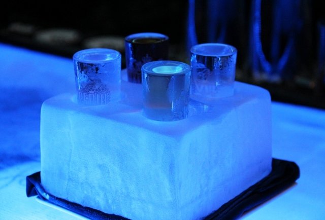 From Russia, with ice. And sushi. And hella vodka.