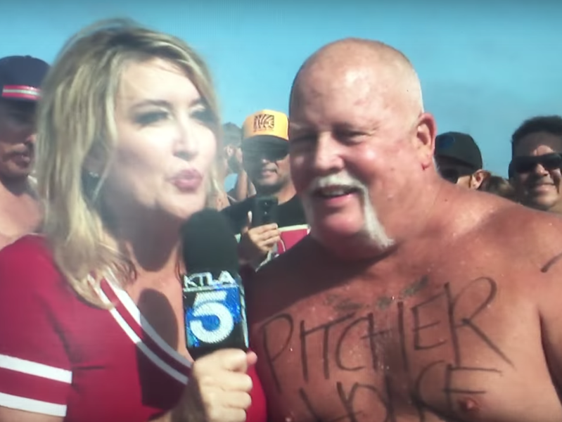 KTLA Reporter Hit With Projectile Vomit On July Thrillist