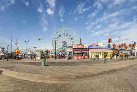 coney island boardwalk