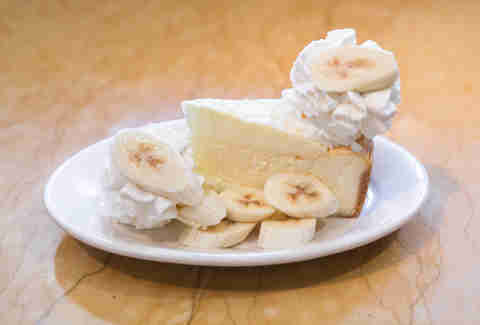 banana cream cheesecake