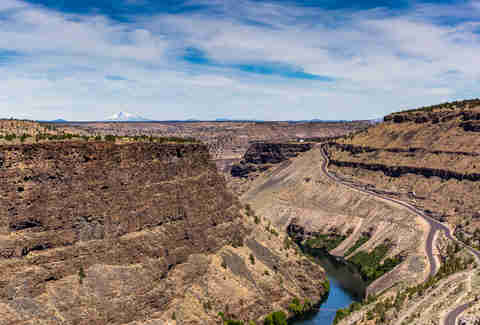 Deschutes river in Madras Oregon