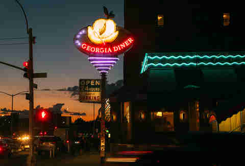 NYC Neon Bar Signs | Georgia Diner | Bulleit | Supercall