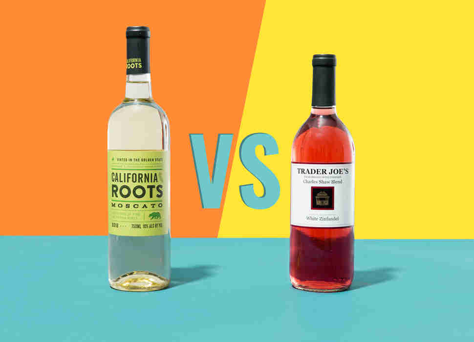 moscato vs white zinfandel