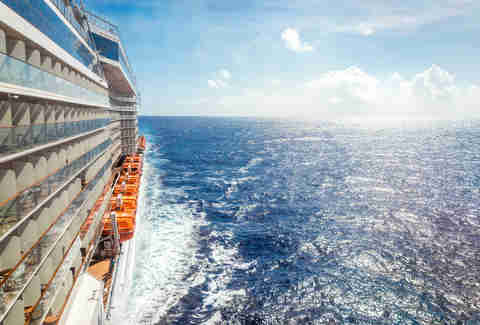 cruise ship view