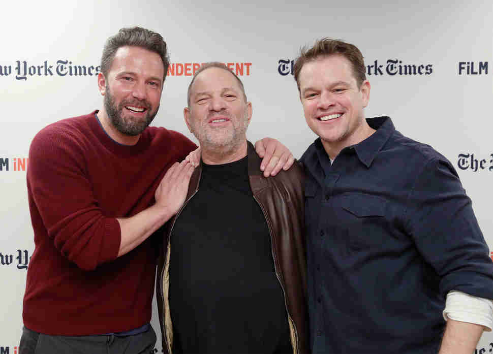 harvey weinstein matt damon ben affleck