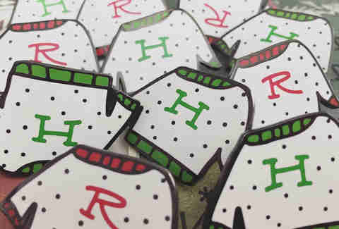 Harry Potter Christmas Sweater Pins