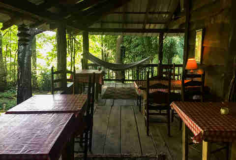 Mountain Light Sanctuary dining area