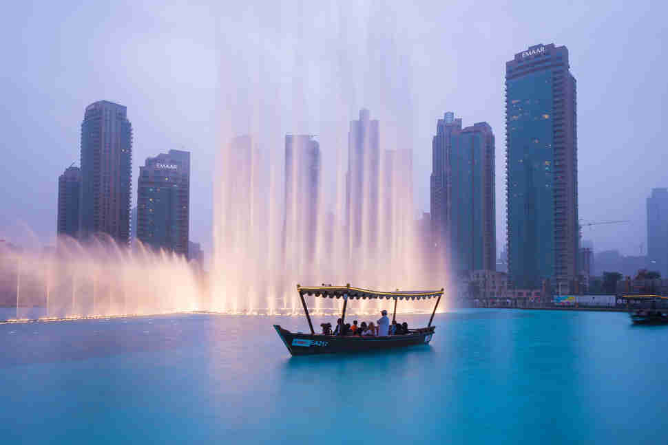 Burj Khalifa fountains