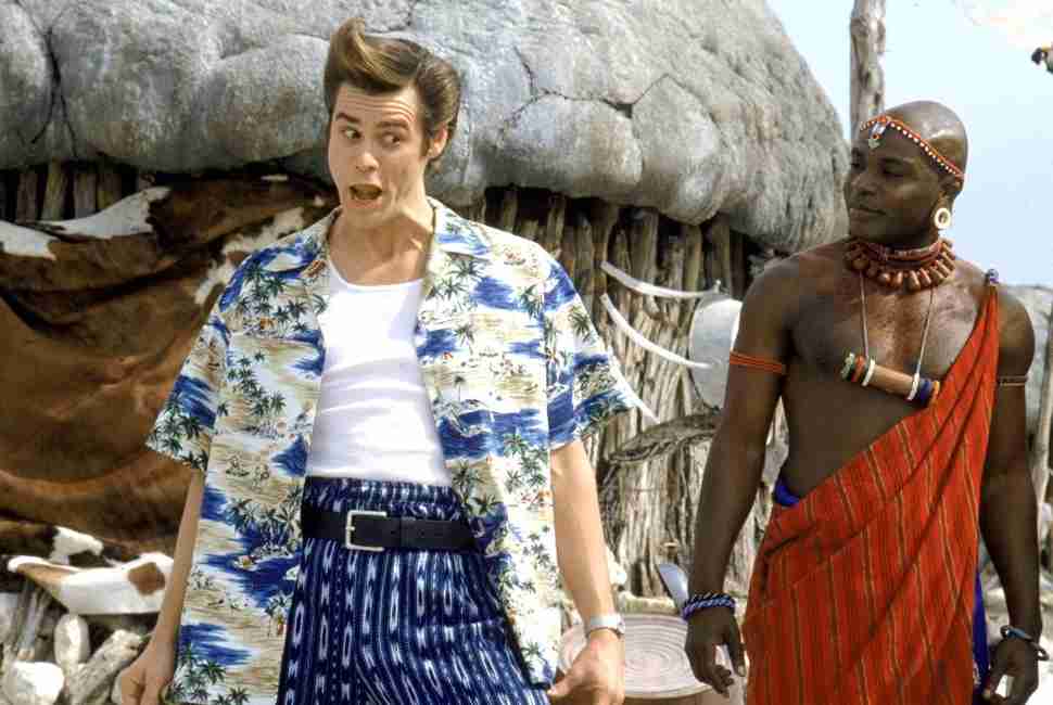 jim carrey in ace ventura when nature calls