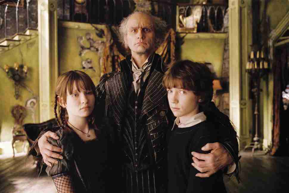 jim carrey in a serious of unfortunate events