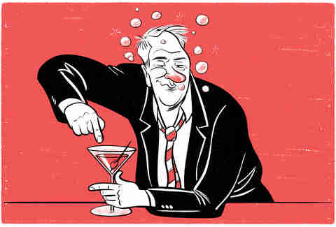 No booze in the drink