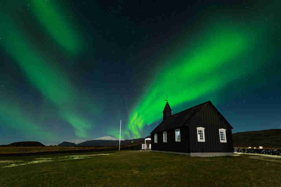 The Black Church Budir, Iceland