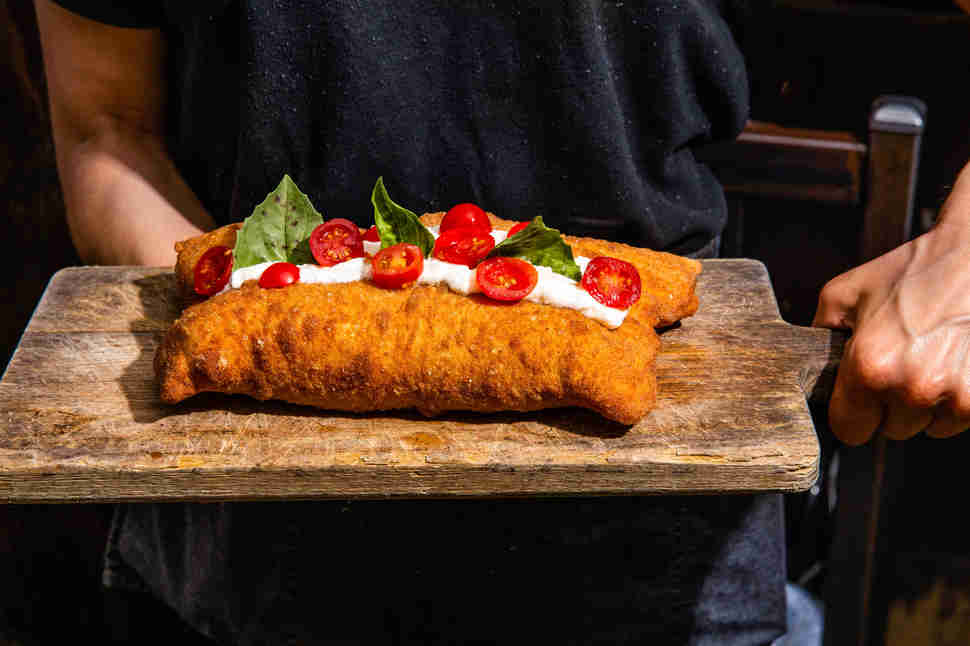 pizza fritte