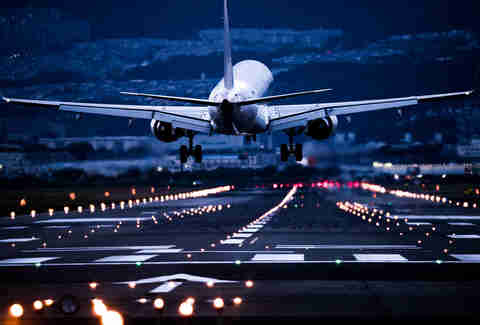 plane taking off