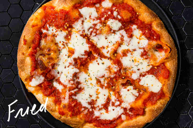 fried pizza, montanara pizza