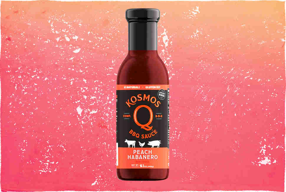 Kosmos Q Peach Habanero BBQ Sauce