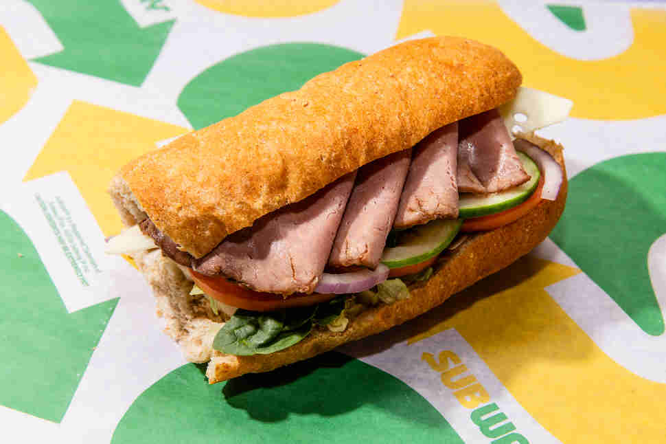 subway sandwich
