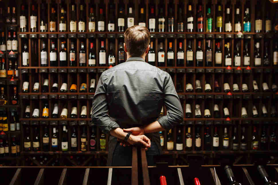 wine bottles