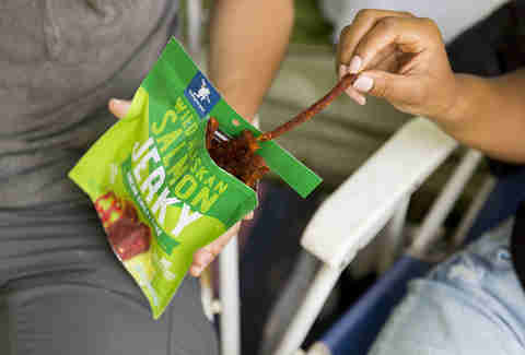 Fishpeople salmon jerky