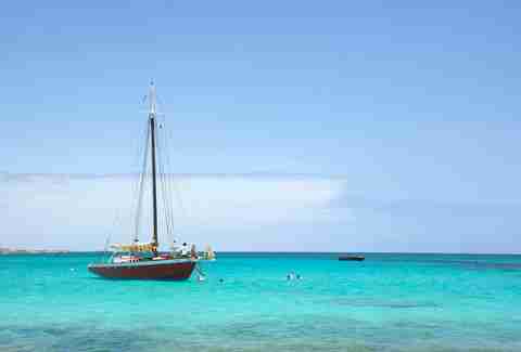 boat in ocean