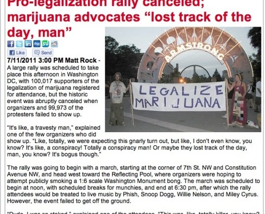 Proving DC makes the fakest news