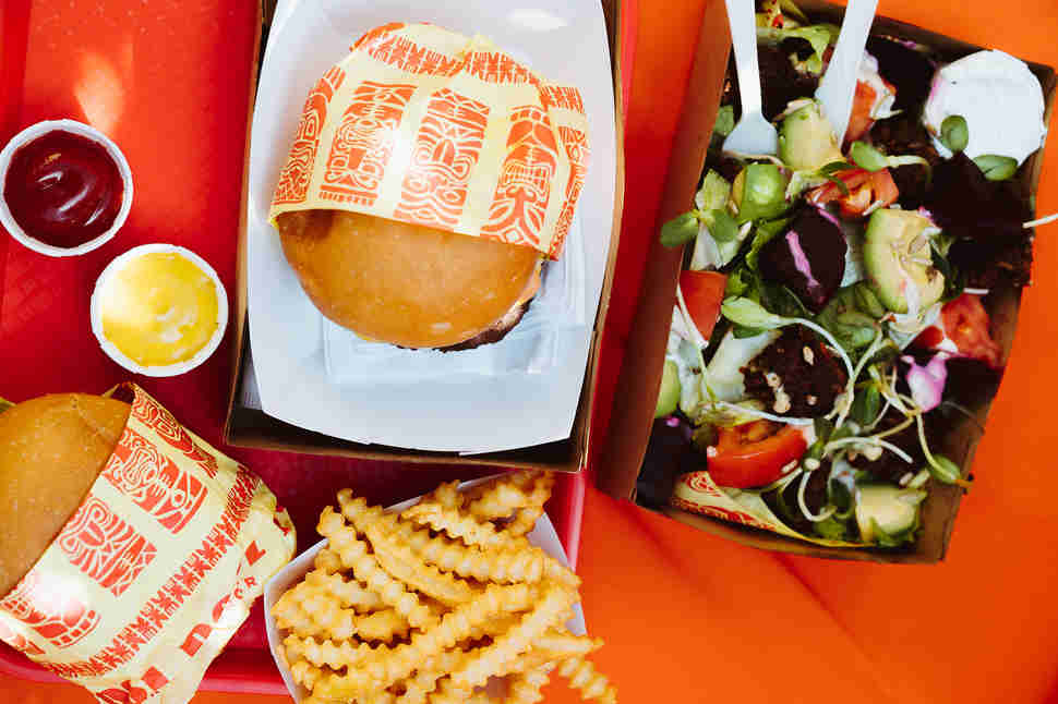 pool burger