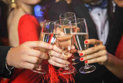 champagne toast
