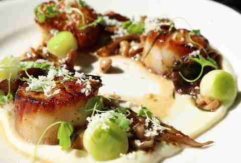 Loch Bar scallops