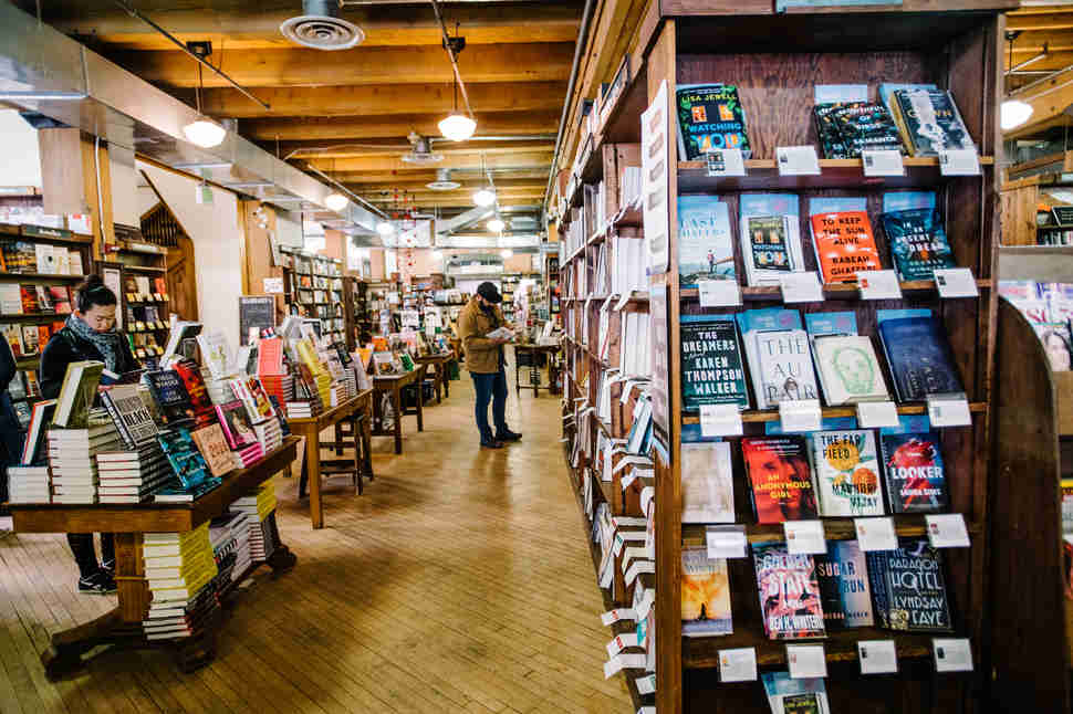 The Tattered Cover book store in downtown Denver, Colorado