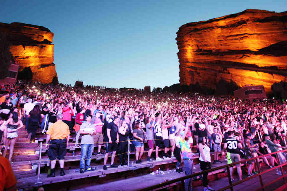 red rocks
