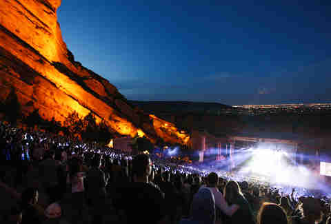 red rocks concert