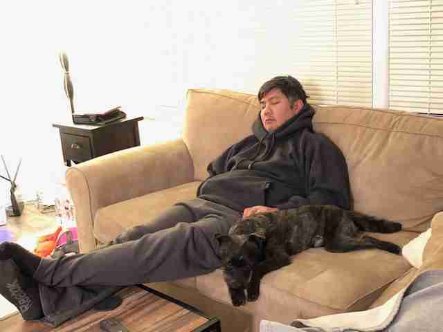 guy gets to keep foster dog