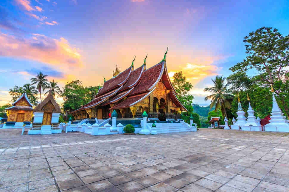 Wat Xieng Thong (Golden City Temple) in Luang Prabang, Laos