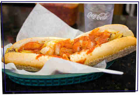 DALESSANDRO’S cheesesteak