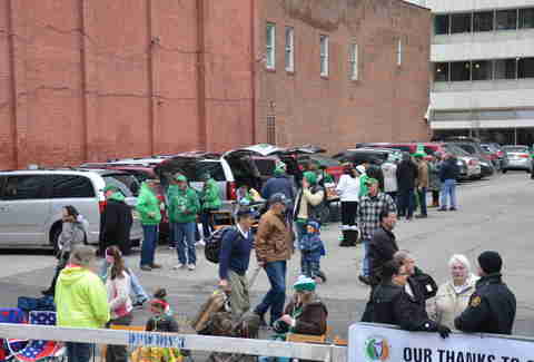 st. patrick's parade parking in pittsburgh