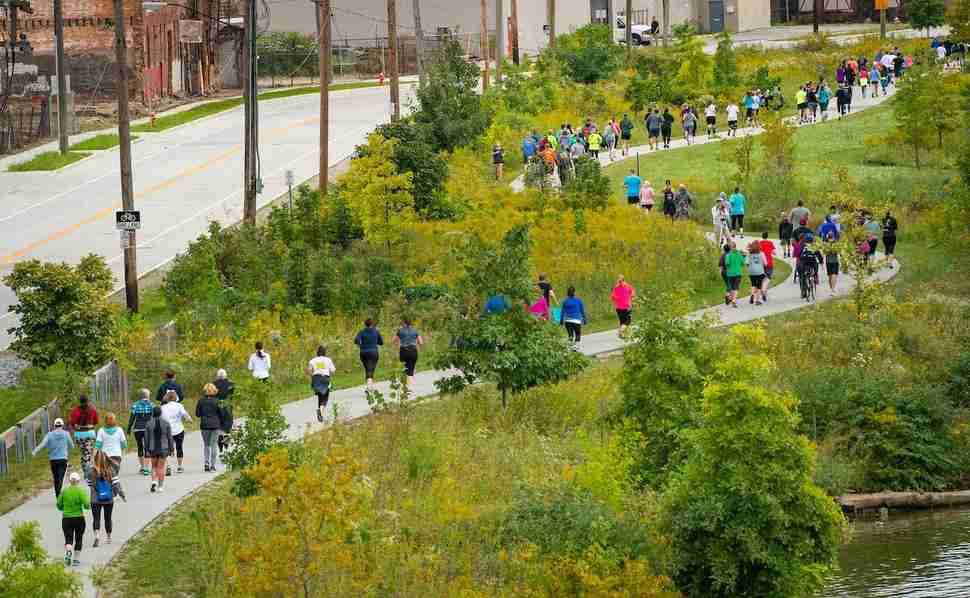 Cleveland Metroparks centennial trail