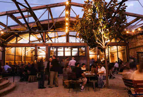 Drink up at a beloved outdoor beer garden.