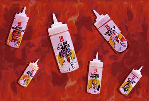 Guy Fieri Chicken Guy Sauces
