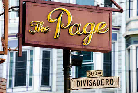 the page
