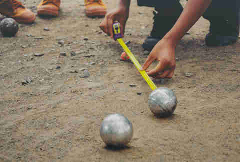 bocce ball game