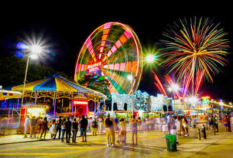 Coney Island fireworks