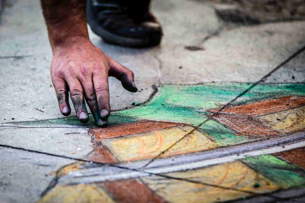 chalk art