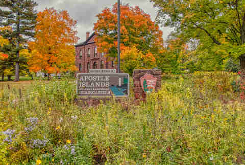Apostle Island Visitor Center in Bayfield, WI