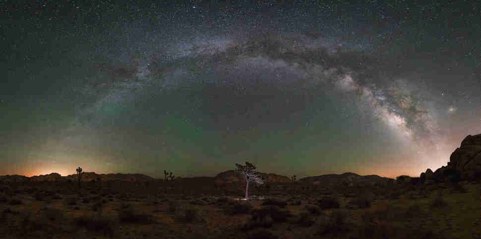 Milky Way panorama