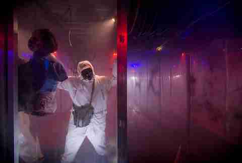 containment haunted house