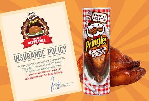 kellogg pringles roasted turkey chips crisps