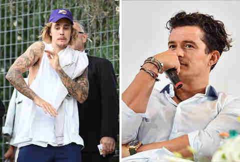 justin bieber orlando bloom