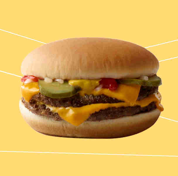 mcdonald's double cheeseburger